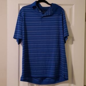 Champion Duo Dry Golf Polo size Large blue